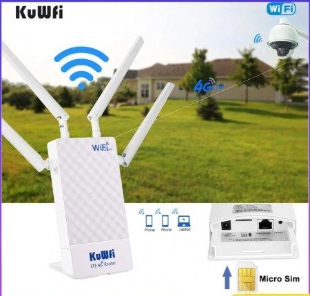 KuWFi 4G Outdoor Router 4G LTE