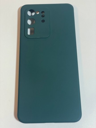 Samsung Note 20 Ultra silikondeksel (mørk grønn)