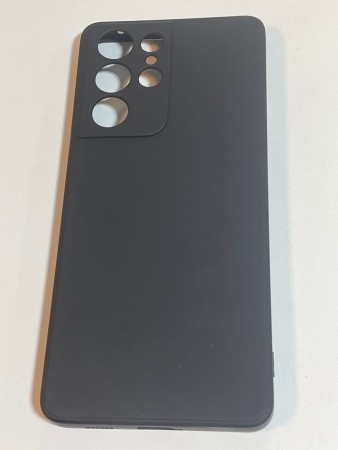 Samsung Galaxy S21 Ultra silikondeksel (svart)
