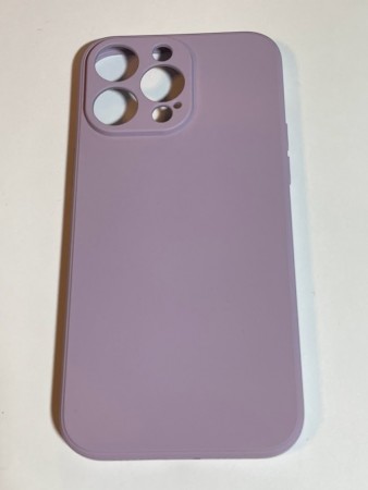 iPhone 14pro max silikondeksel (lilla)