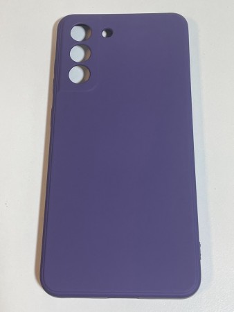 Samsung Galaxy S21 FE silikondeksel (mørk lilla)