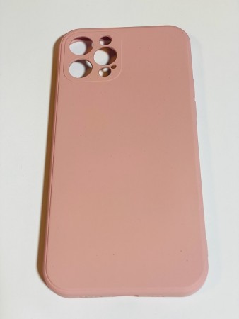 iPhone 12pro Silikondeksel (Lys Brun)