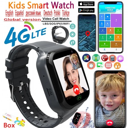Kids Smart Watch Full Touch 4G