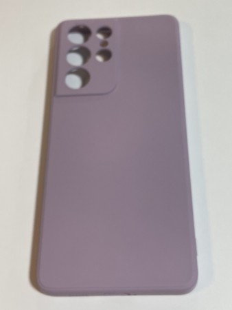 Samsung Galaxy S21 Ultra silikondeksel (lilla)