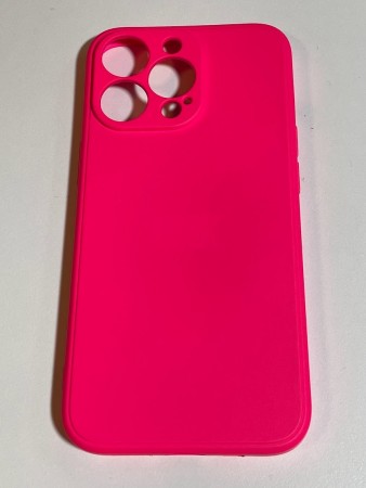 iPhone 13pro Silikondeksel (Rosa)