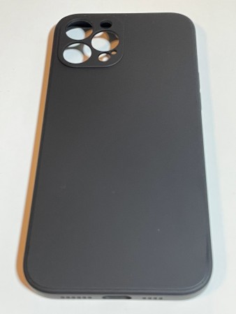 iPhone 14pro max silikondeksel (svart)