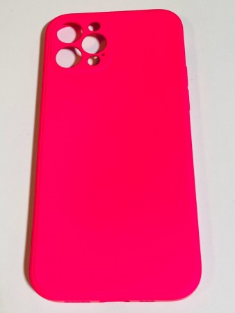 iPhone 12pro Silikondeksel (Rosa)