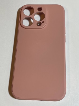 iPhone 13pro Silikondeksel (Lys Brun)