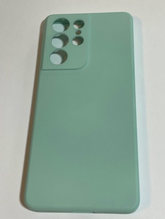 Samsung Galaxy S21 Ultra silikondeksel (lys blå)