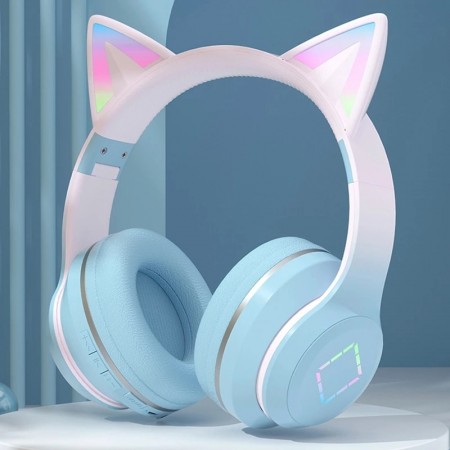Cat Ear Bluetooth Headphones