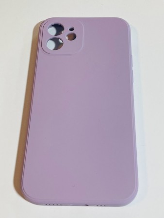 iPhone 12 Silikondeksel (Lilla)