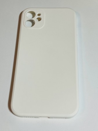 iPhone 11 Silikondeksel (Hvit)